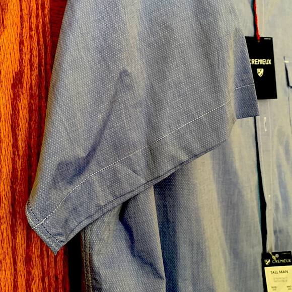 NWT CREMIEUX SHORT SLEEVE SHIRT - Picture 5 of 6